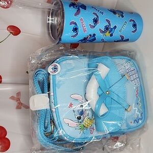 Wondapop Stitch crossbody and tumbler bundle